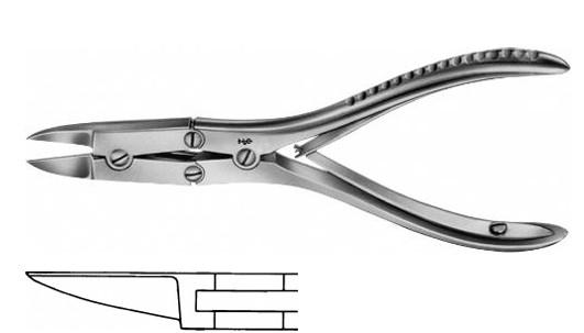 БОХЛЕР КІСТК. КУСАЧКИ ПРЯМ. 145MM